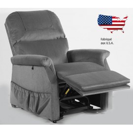 FAUTEUIL RELEVEUR CONFORT PREMIUM GRIS TRAME
