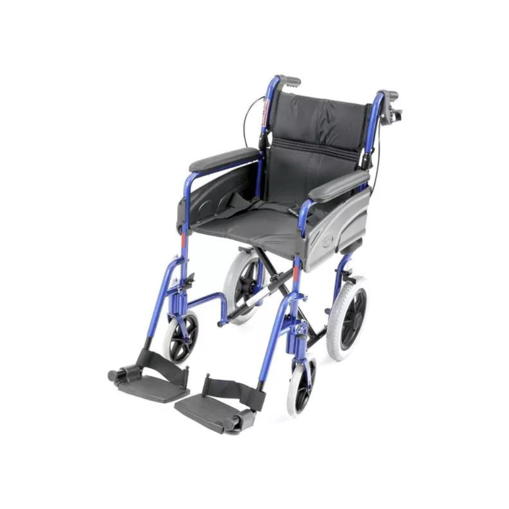 SATIS fauteuil roulant manuel de transfert pliable pour personne agée  handicapé