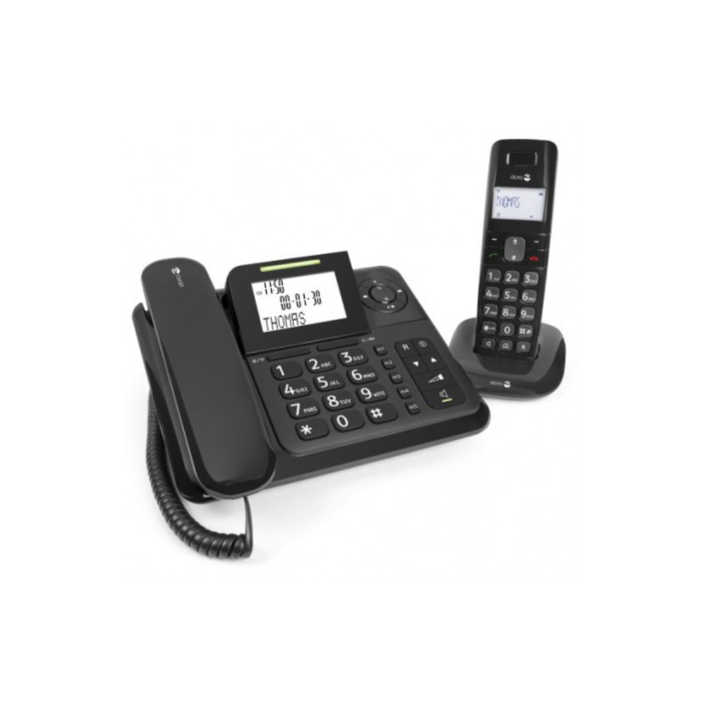 Téléphone Filaire Doro Comfort 4005 Noir