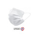 Masque Chirurgical 3 Plis NF Blanc