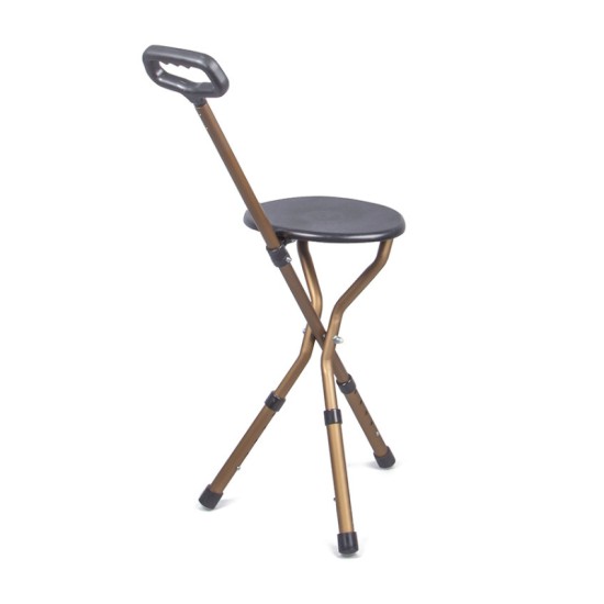 Canne siège pliante