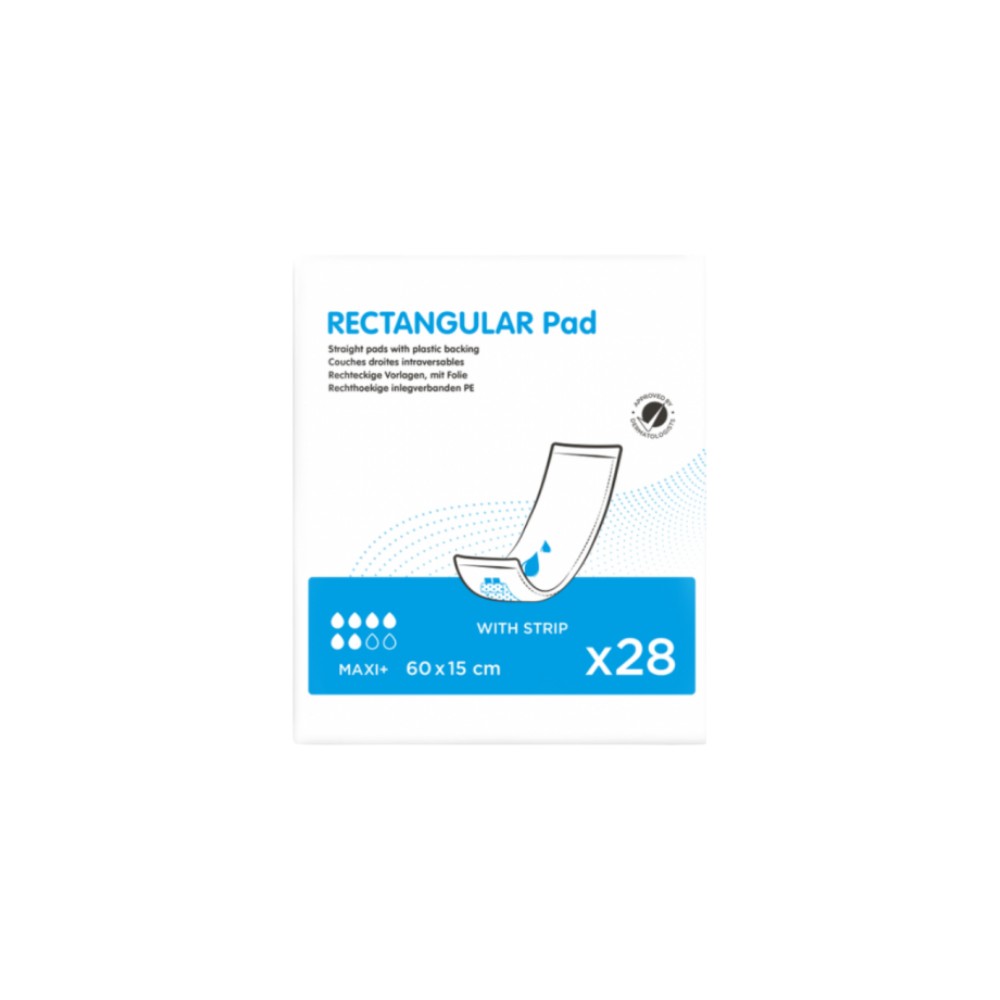 Couche Droite Rectangular Pad 15x60 cm Traversable