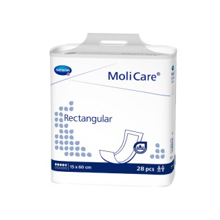 Molicare Rectangular 5 Gouttes 15x60