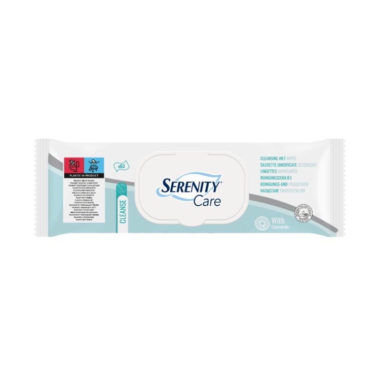 Lingettes nettoyantes Serenity Care