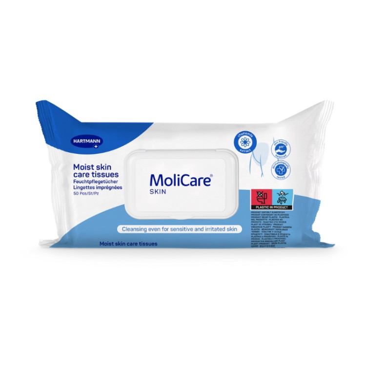 Lingettes imprégnées - MoliCare Skin | VALÉA SANTÉ