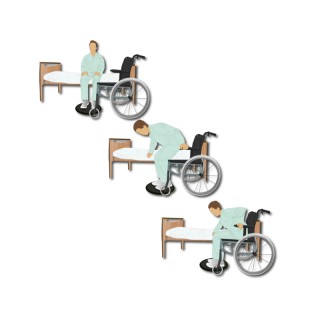 Disque de transfert pivotant souple Pedilette 3