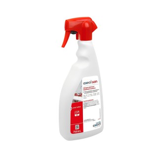 Détergent détartrant désinfectant sanitaires Exeol San 750 ml