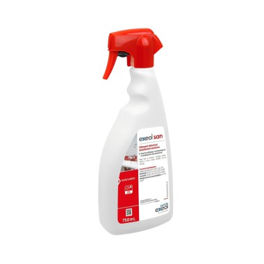Détergent détartrant désinfectant sanitaires Exeol San 750 ml