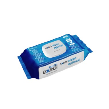 Lingettes désinfectantes et détergentes Exeol Wipes Optimal