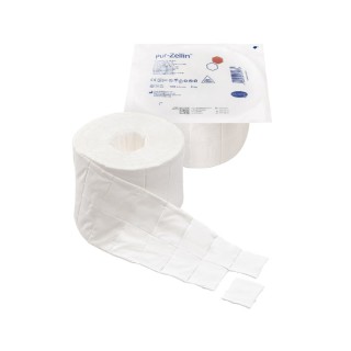 Tampon absorbant Pur-zellin 4x5 cm non stérile