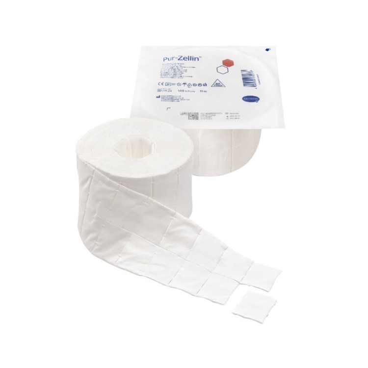 Tampon absorbant Pur-zellin 4x5 cm non stérile