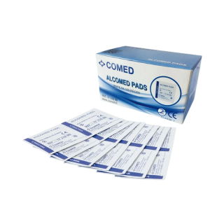 Tampons alcoolisés 70% Alcomed Pads - Comed | VALÉA SANTÉ