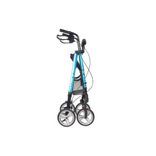 Rollator pliant 4 roues Boston bleu 2