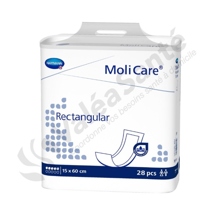 MoliCare Rectangular 5 Gouttes - 15 x 60 cm