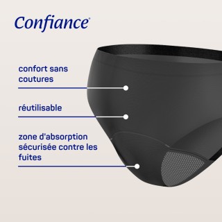 Culotte lavable avec insert Taille M ( 38-40 ) CONFIANCE LADY