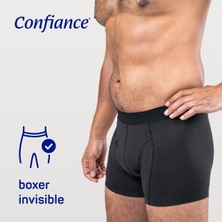 Boxer Lavable avec inserts taille M CONFIANCE MEN  | VALÉA SANTÉ