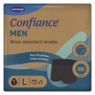 Boxer Lavable avec inserts taille L ( 42-44 ) CONFIANCE MEN